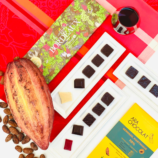 December Tasting - A Moment in Bordeaux, French Cacao, and French Chocolate Makers