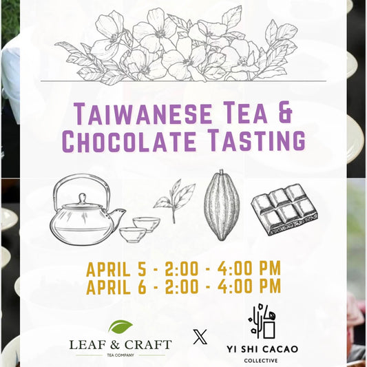 Taiwanese Tea & Chocolate Tasting